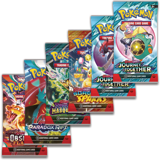 Pokemon TCG: Iono’s Bellibolt ex Premium Collection - 6 Packs, Promos