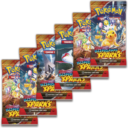 Pokemon TCG: Scarlet & Violet - Surging Sparks Booster Bundle