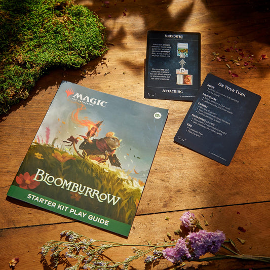 Magic: The Gathering - Bloomburrow Starter Kit | Learn to Play Magic with 2 Bloomburrow-Themed Decks | 2 Player Collectible Card Game for Ages 13+