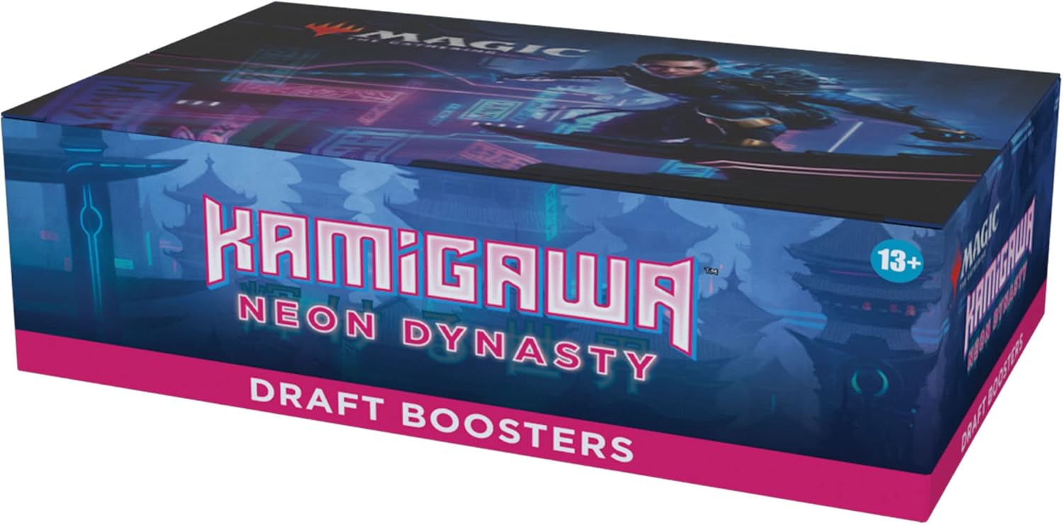 Magic: The Gathering Kamigawa: Neon Dynasty Draft Booster Box | 36 Packs (540 Magic Cards)