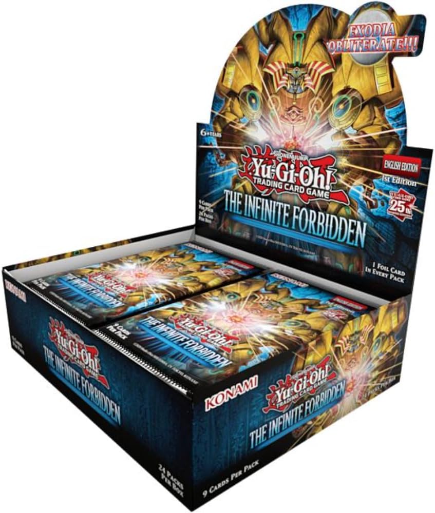 YU-GI-OH! TCG The Infinite Forbidden Booster Box (24 Packs) English