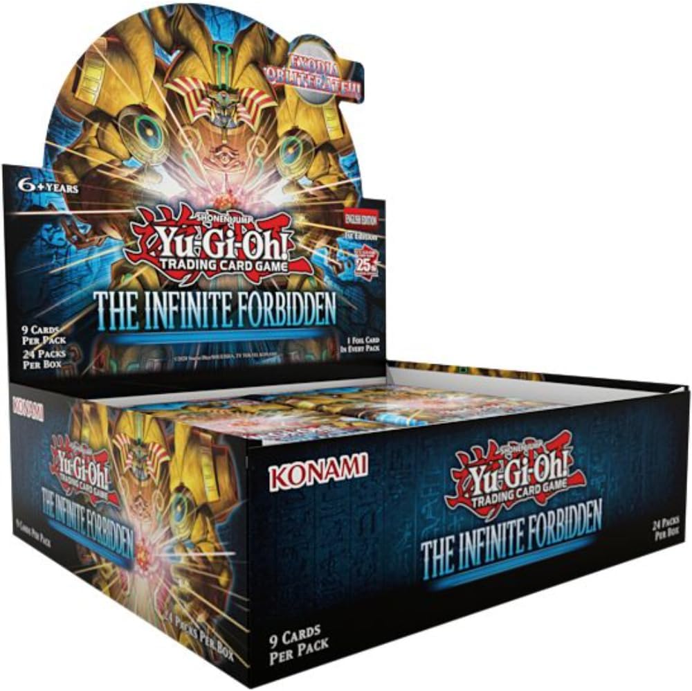 YU-GI-OH! TCG The Infinite Forbidden Booster Box (24 Packs) English
