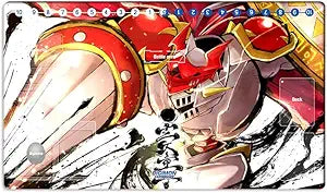 New DTCG Duel Playmat Digimon Diaboromon Trading Card Game TCG CCG Mat Pad + Free Bag (ZD002-300-SM)