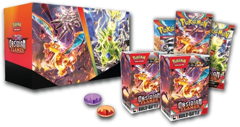 Pokemon Scarlet & Violet 3 Obsidian Flames Build & Battle Stadium