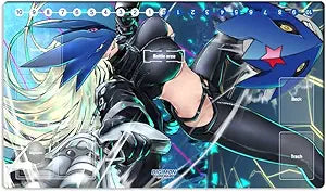New DTCG Duel Playmat Digimon Lilithmon Trading Card Game TCG CCG Mat Pad + Free Bag (ZD002-267-SM)