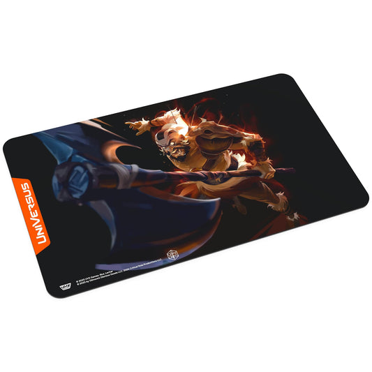 UniVersus: Critical Role: Heroes of Exandria Grog Strongjaw Playmat - 24 x 14 Neoprene Mat, Tabletop Card Game Accessory, UVS Games, Licensed
