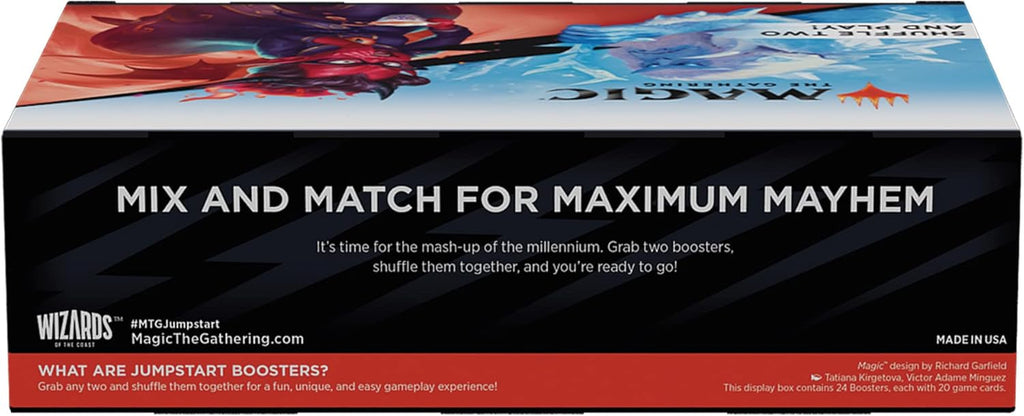 Magic: The Gathering Jumpstart 2022 Booster Box | 24 Packs (480 cards) | 2-Player Quick Play