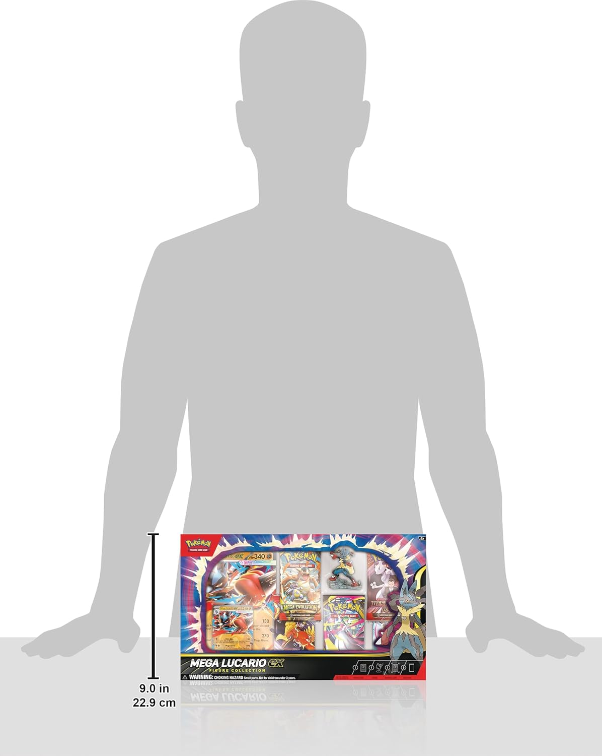 Pokémon TCG: Mega Lucario ex Figure Collection