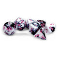 7-Die Set Gemini Black-White/pink