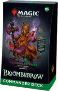 Magic: The Gathering Bloomburrow Commander Deck - Squirreled Away (100-Card Deck, 2-Card Collector Booster Sample Pack + Accessories)