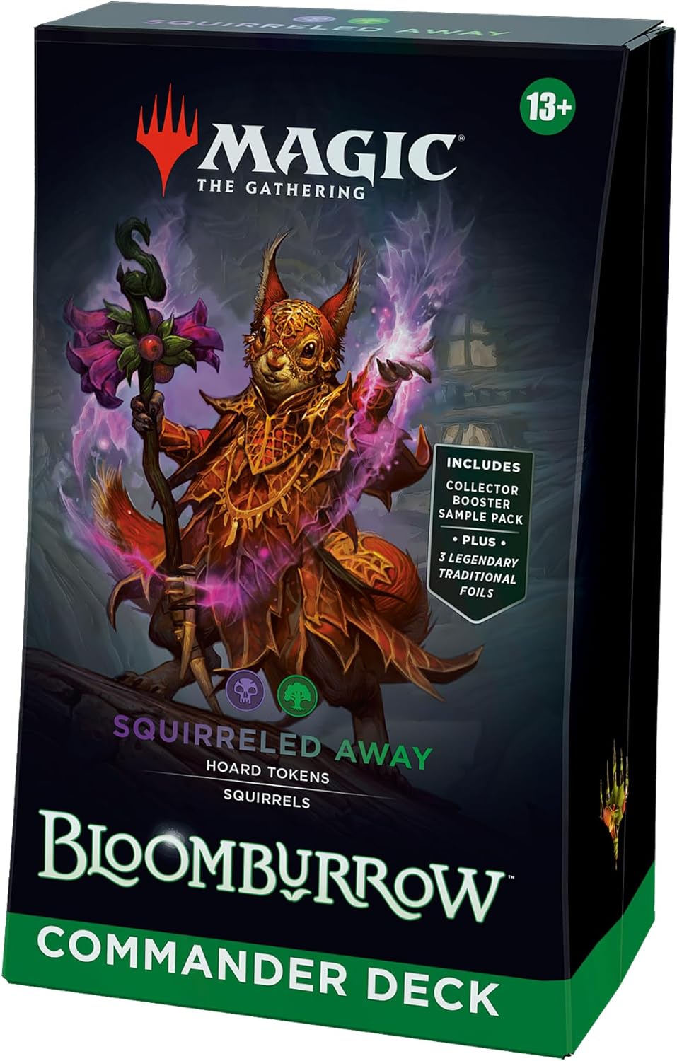 Magic: The Gathering Bloomburrow Commander Deck Bundle - Includes All 4 Decks (Animated Army, Family Matters, Peace Offering, and Squirreled Away)