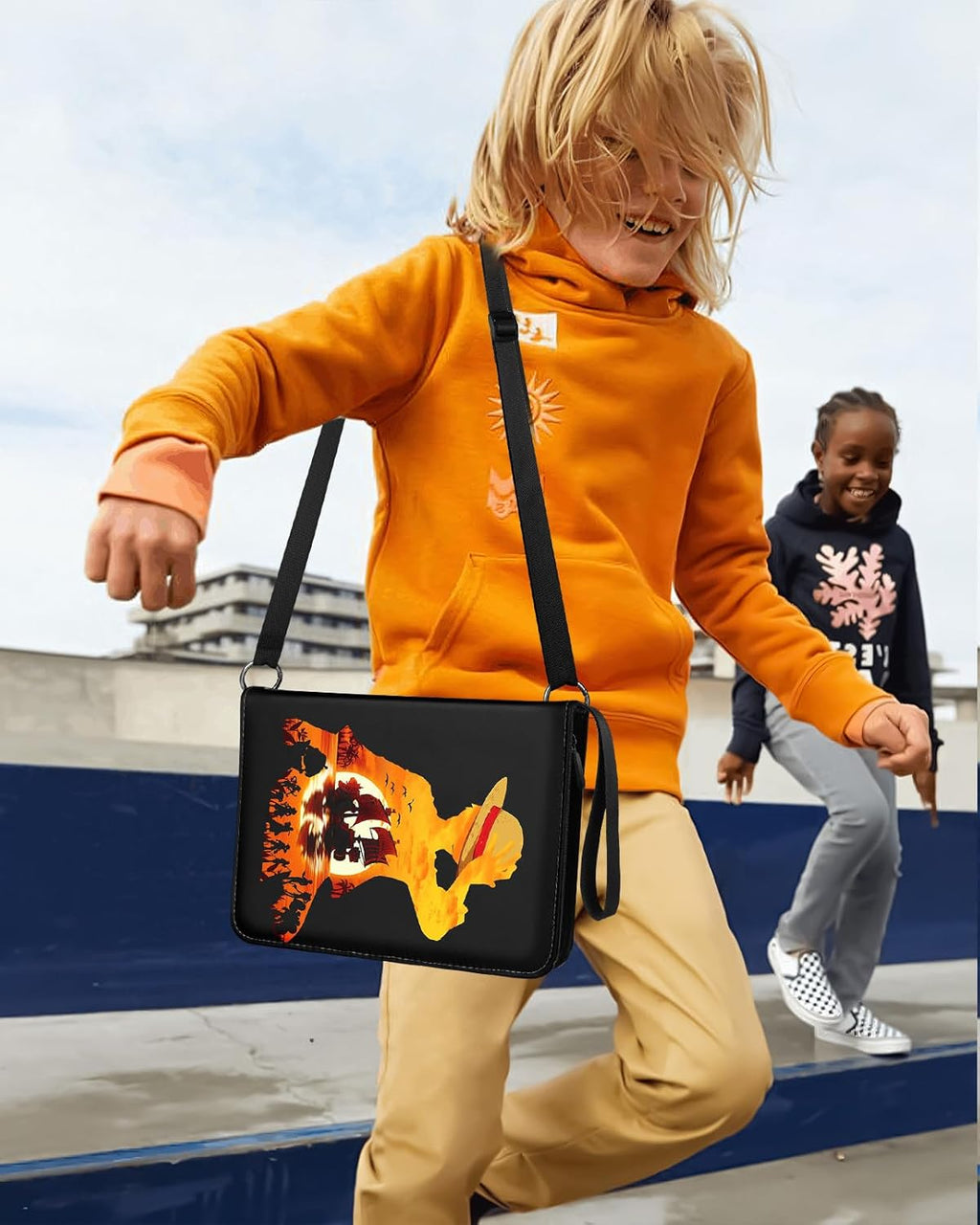 for 4 Pocket Card Binder with 440 Pockets - Trading Card Collection Album Folder for Men Boys Teens Anime Design for Sports Cards Game Cards with Zipper Hand Carrying Rope