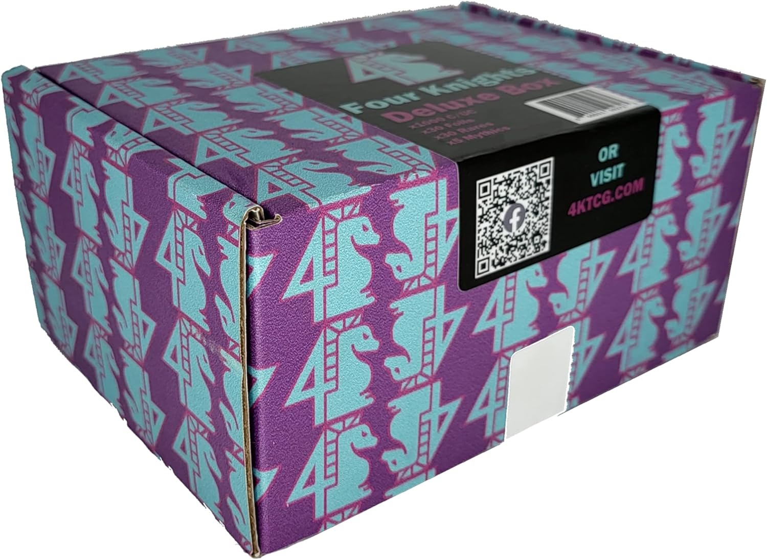 Four Knights MTG Deluxe Collection Booster Box - 1000+ Assorted C/UC Cards with 30 Rares, 30 Foils, and 5 Mythics - Limited Duplicates - Compatible with Magic