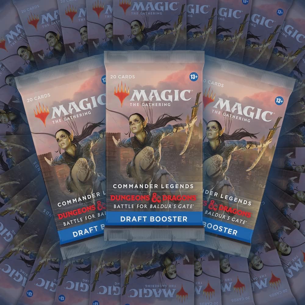 Magic: The Gathering Commander Legends: Battle for Baldur’s Gate Draft Booster Box | 24 Packs (480 Magic Cards)