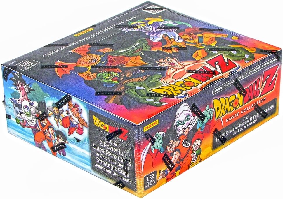 DBZ Dragonball Z 2015 Panini TCG Card Game - Movie Collection Booster Box - 24 packs/12 Cards