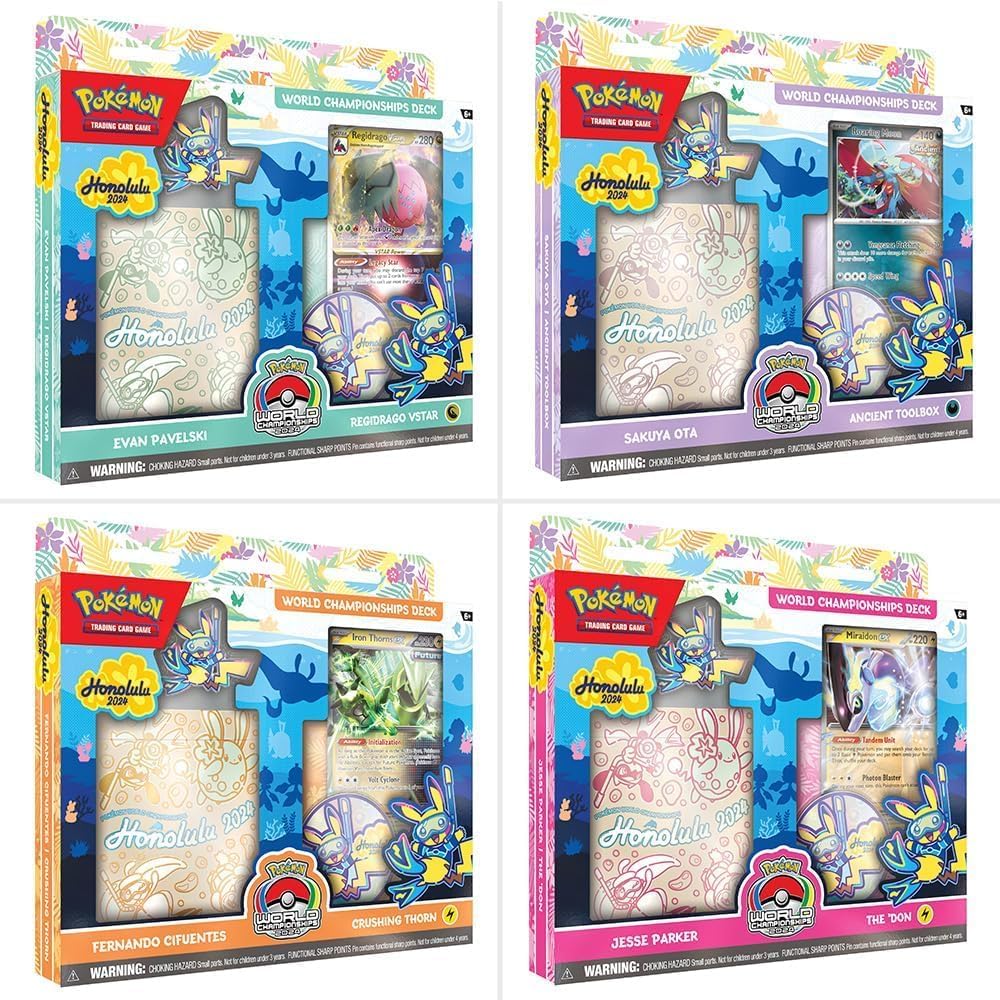 2024 Pokémon TCG World Championships Deck (One Random Deck)