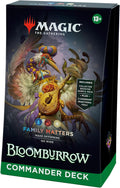 Magic: The Gathering Bloomburrow Commander Deck - Family Matters (100-Card Deck, 2-Card Collector Booster Sample Pack + Accessories)