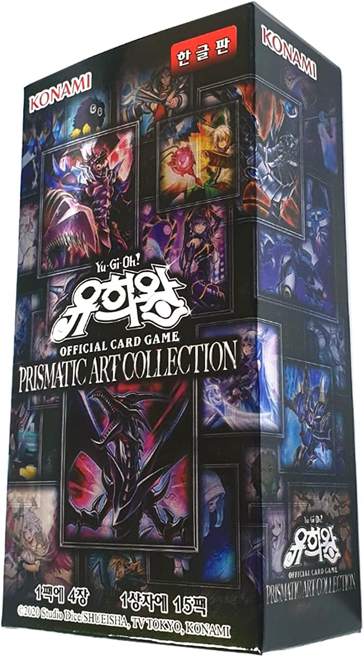 Generic Yugioh Official Cards Prismatic Art Collection Booster Box Korean Ver 15 Packs 4 Cards in 1 Pack