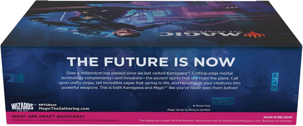 Magic: The Gathering Kamigawa: Neon Dynasty Draft Booster Box | 36 Packs (540 Magic Cards)