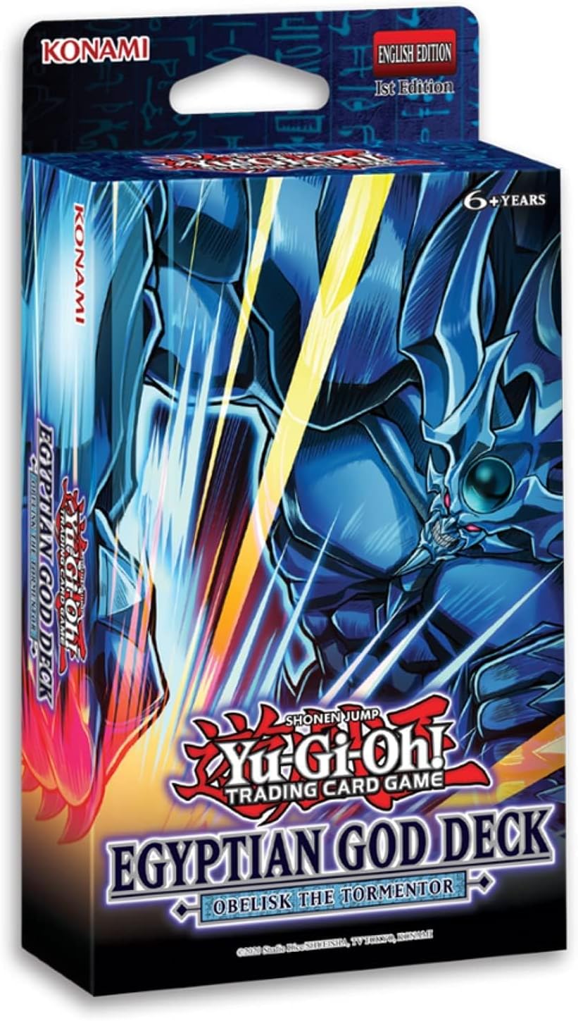 Yu-Gi-Oh! Trading Cards Egyptian God Obelisk Deck, Multicolor