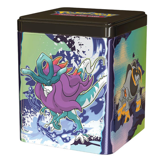 Pokemon TCG: Stacking Tin (Q1 2025) - 3 Packs, Stickers (Random Design)