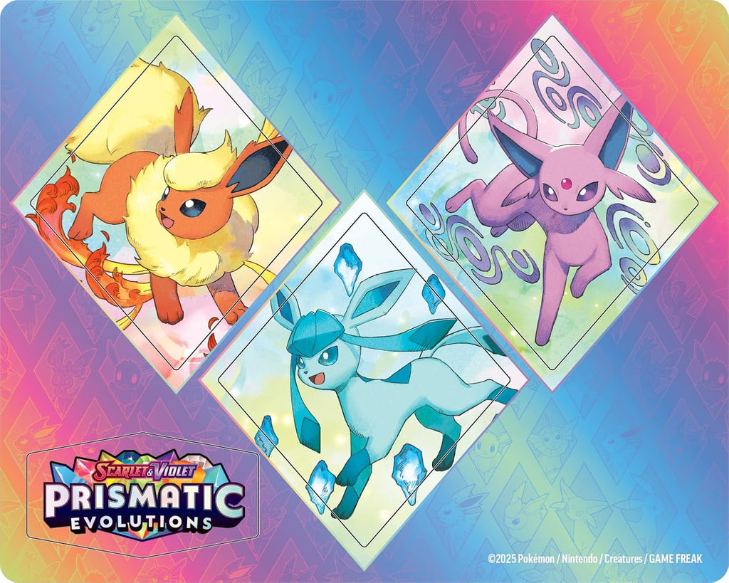 Pokemon TCG Scarlet and Violet 8.5 Prismatic Evolutions Tech Sticker Collection (Random Promo)