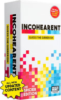 Incohearent, The Guess The Gibberish Party Game By Relatable, A Funny Card Game For Adults, Includes 300 Cards, Instructions, And 1 Sand Timer, Fun for Friendsgiving, or a White Elephant Gift