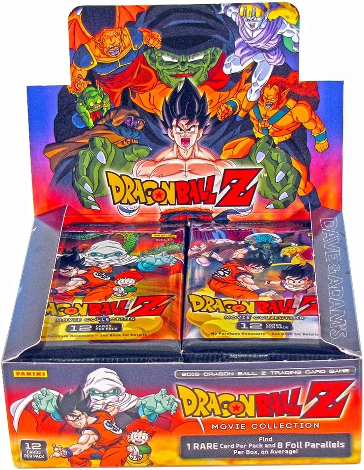 DBZ Dragonball Z 2015 Panini TCG Card Game - Movie Collection Booster Box - 24 packs/12 Cards