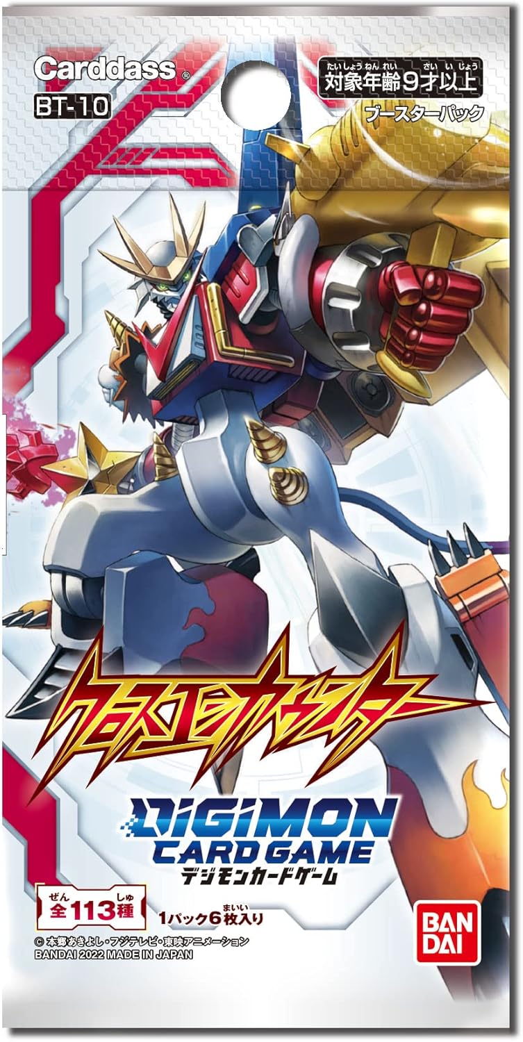 Bandai BT-10 Digimon Card Game Cross Encounter (Box)