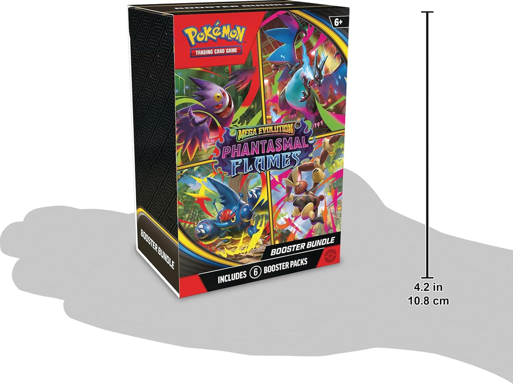 Pokémon TCG: Mega Evolution—Phantasmal Flames Booster Bundle