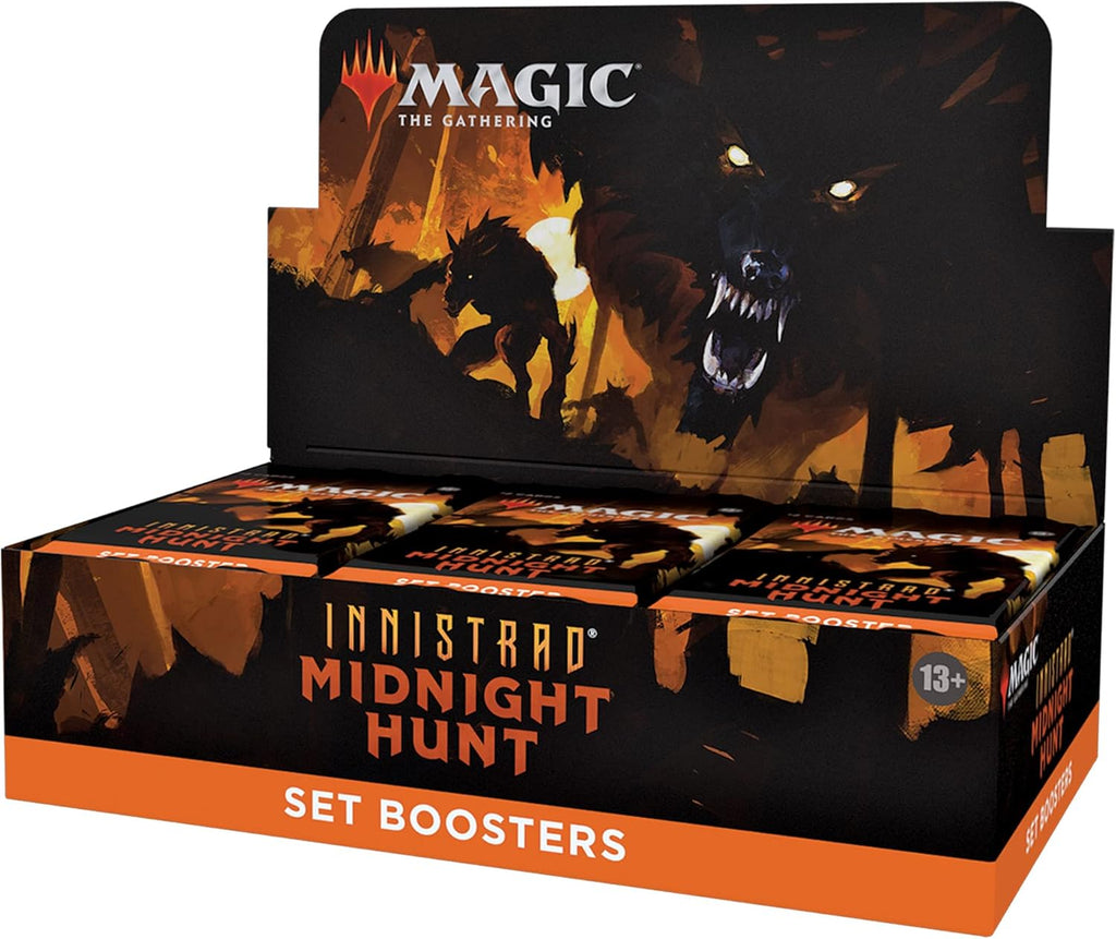 Magic The Gathering Innistrad: Midnight Hunt Set Booster Box | 12 Count (Pack of 30)