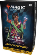 Magic The Gathering Aetherdrift Commander Deck - Living Energy (100-Card Deck, 2-Card Collector Booster Sample Pack + Accessories)