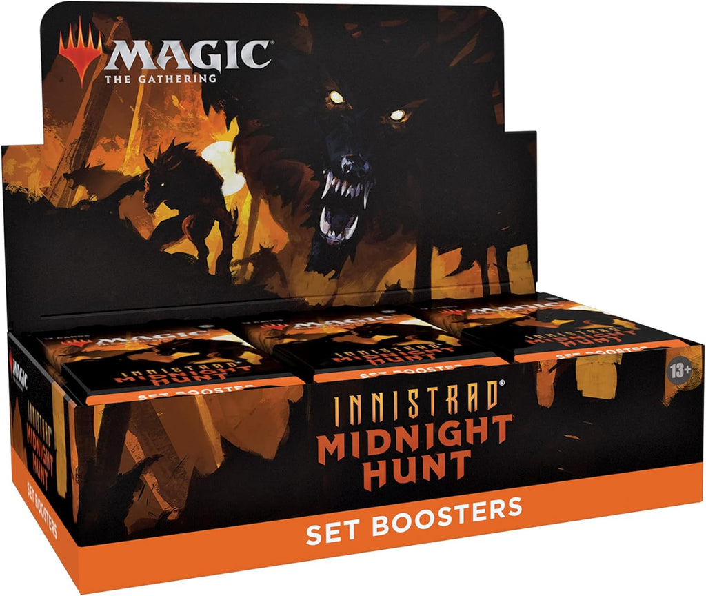 Magic The Gathering Innistrad: Midnight Hunt Set Booster Box | 12 Count (Pack of 30)