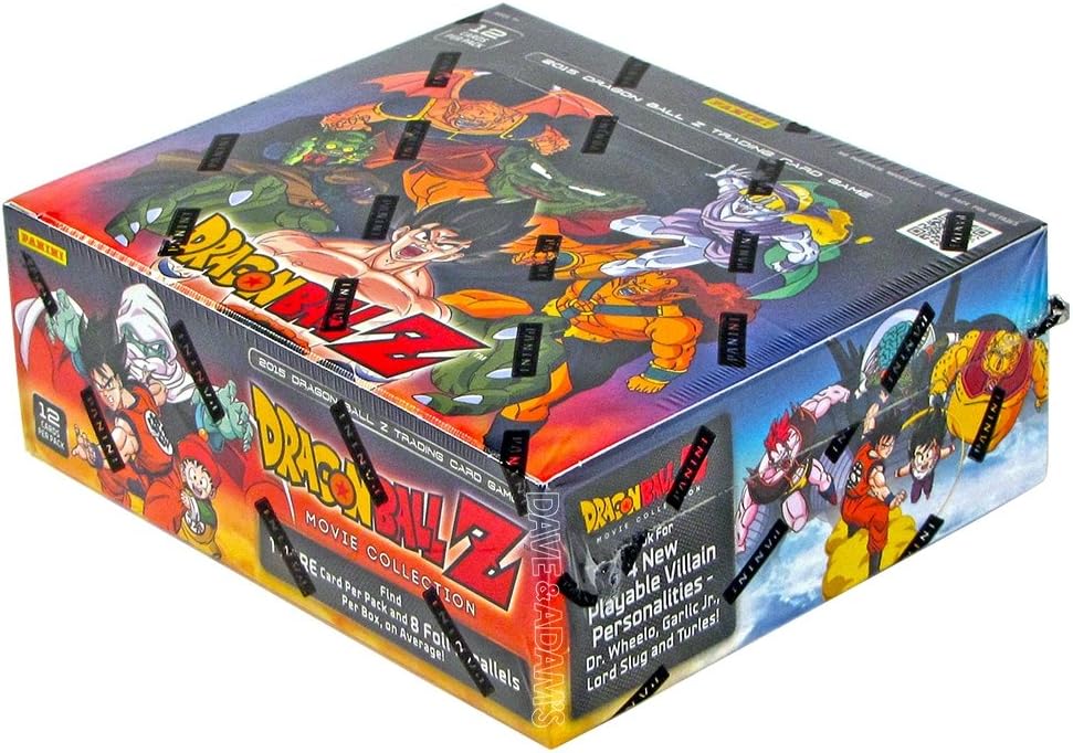 DBZ Dragonball Z 2015 Panini TCG Card Game - Movie Collection Booster Box - 24 packs/12 Cards