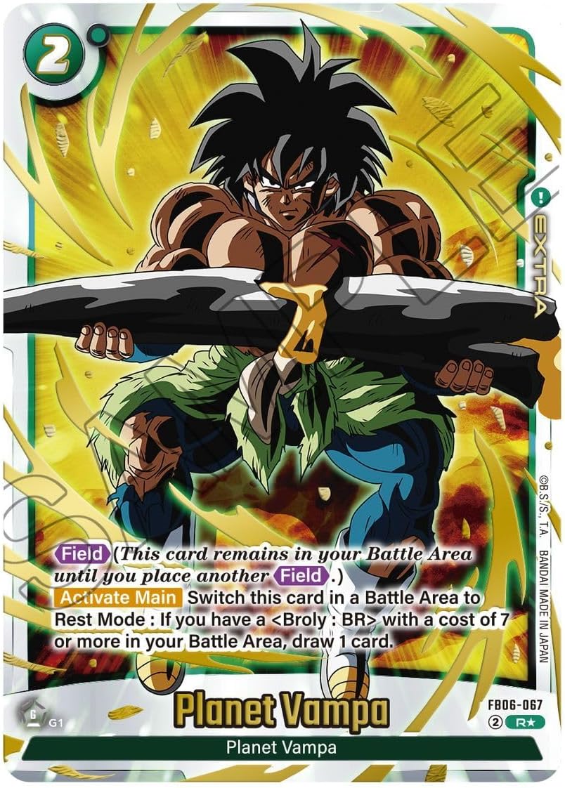Dragon Ball Super Fusion World Broly Card Case & Sleeves Set 04 (64ct) - Broly