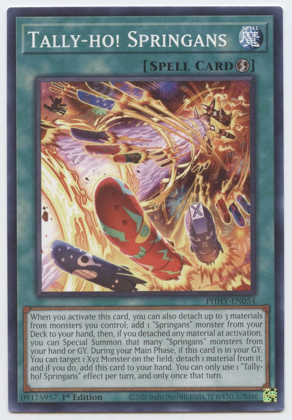 Tally-ho! Springans - PHHY-EN054 - Common - 1st Edition