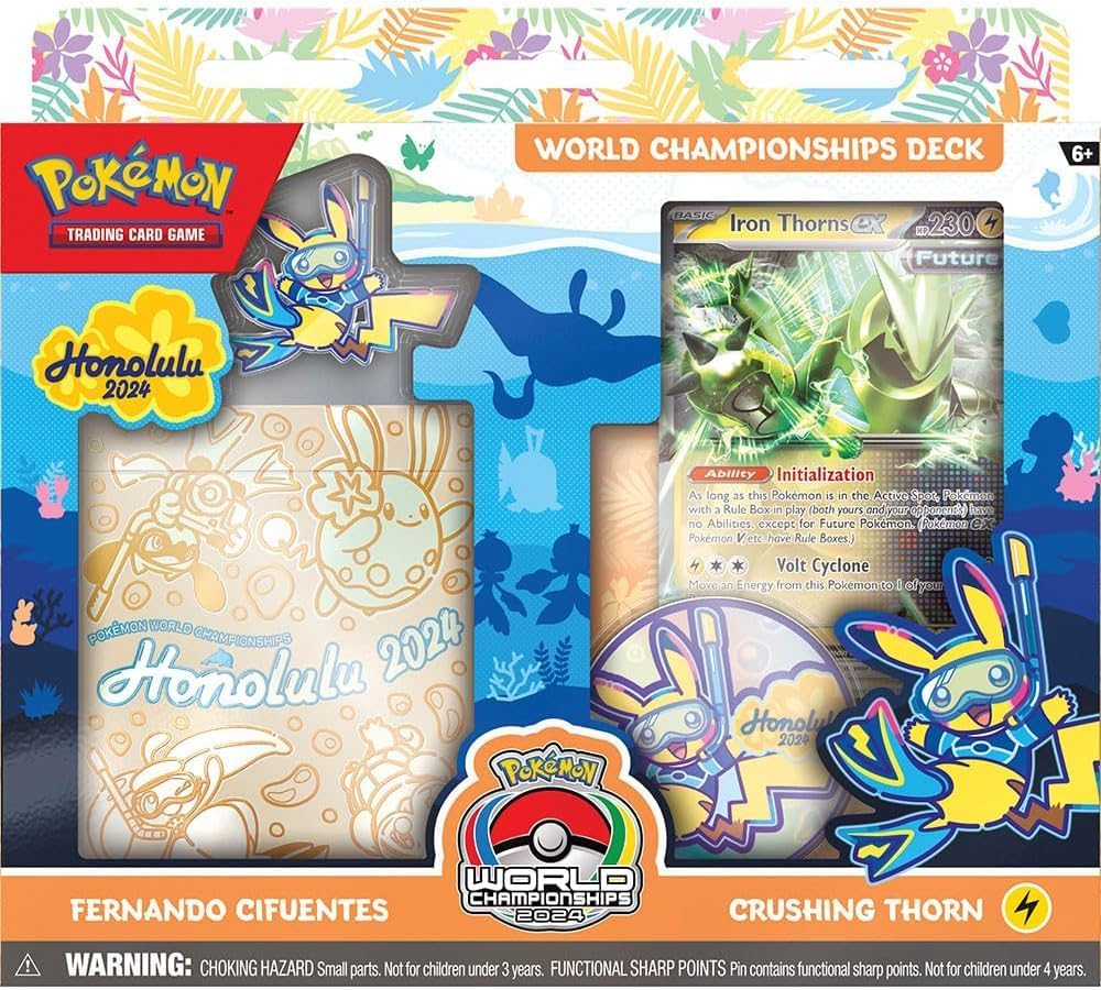 2024 Pokémon TCG World Championships Deck (One Random Deck)