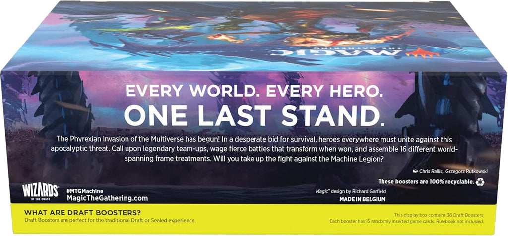 Magic: The Gathering March of the Machine Draft Booster Box | 36 Packs (540 Magic Cards)