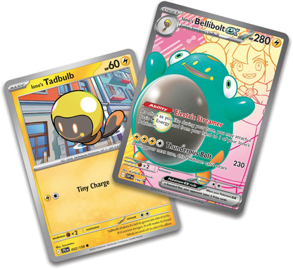 Pokemon TCG: Iono’s Bellibolt ex Premium Collection - 6 Packs, Promos