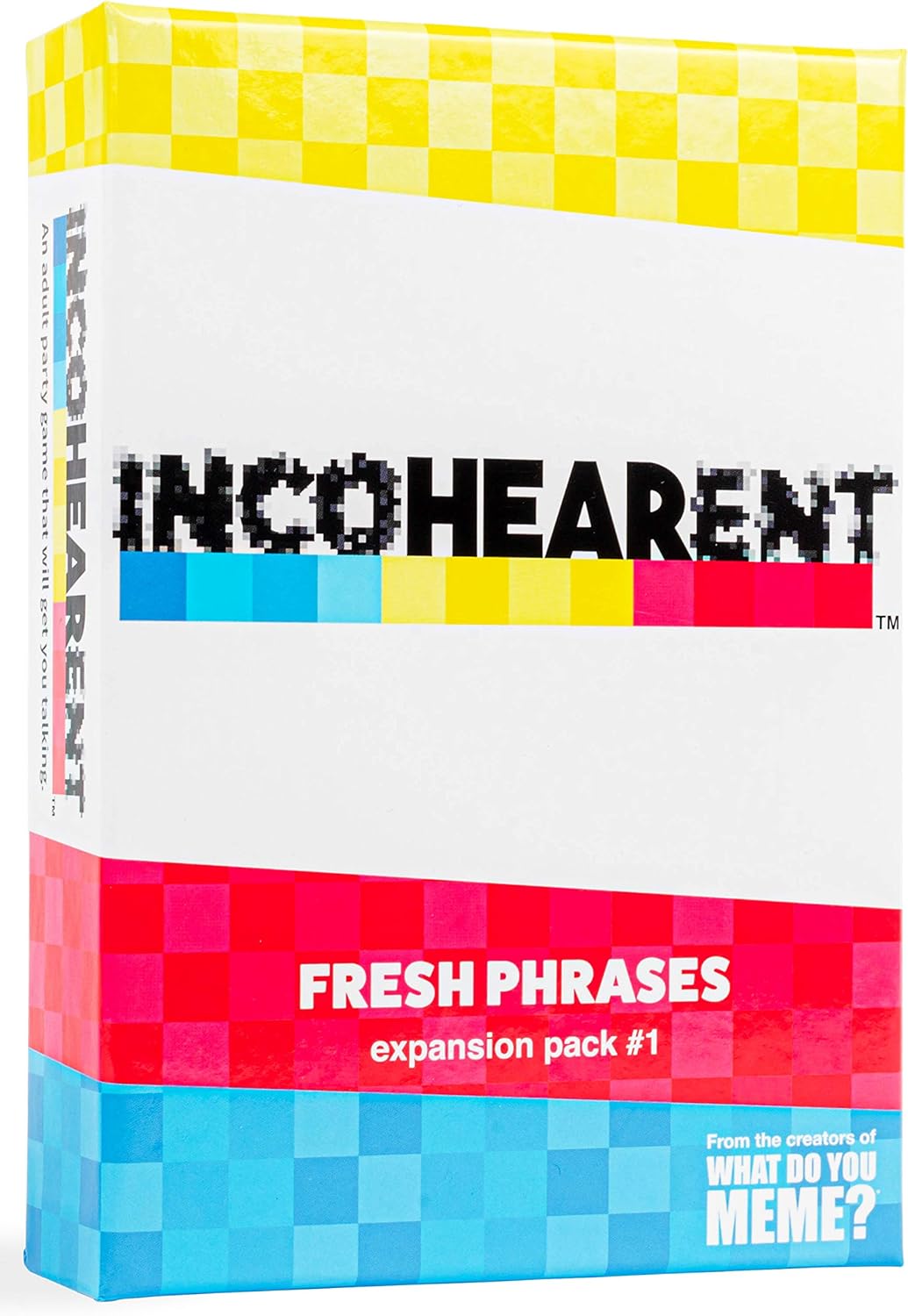 Incohearent, The Guess The Gibberish Party Game By Relatable, A Funny Card Game For Adults, Includes 300 Cards, Instructions, And 1 Sand Timer, Fun for Friendsgiving, or a White Elephant Gift