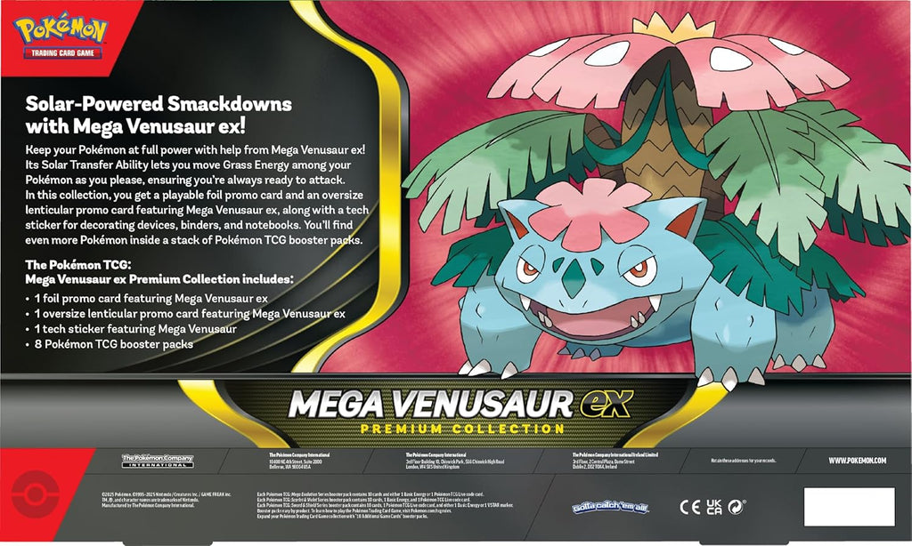 Pokémon TCG: Mega Venusaur ex Premium Collection Box