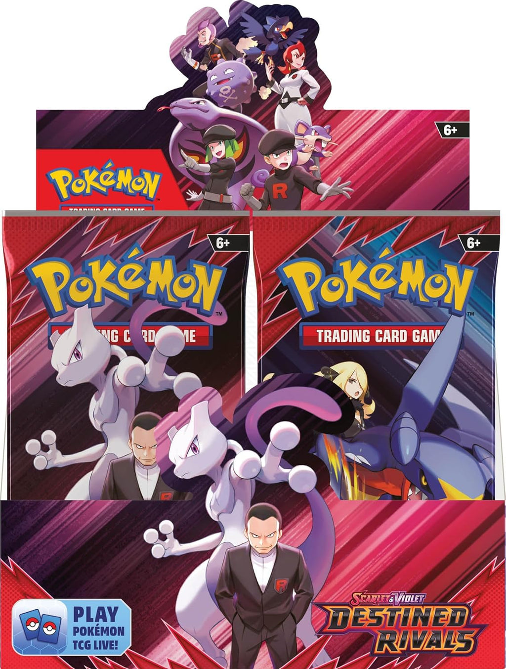 Pokemon TCG: Scarlet & Violet - Destined Rivals Booster Display Box - 36 Packs