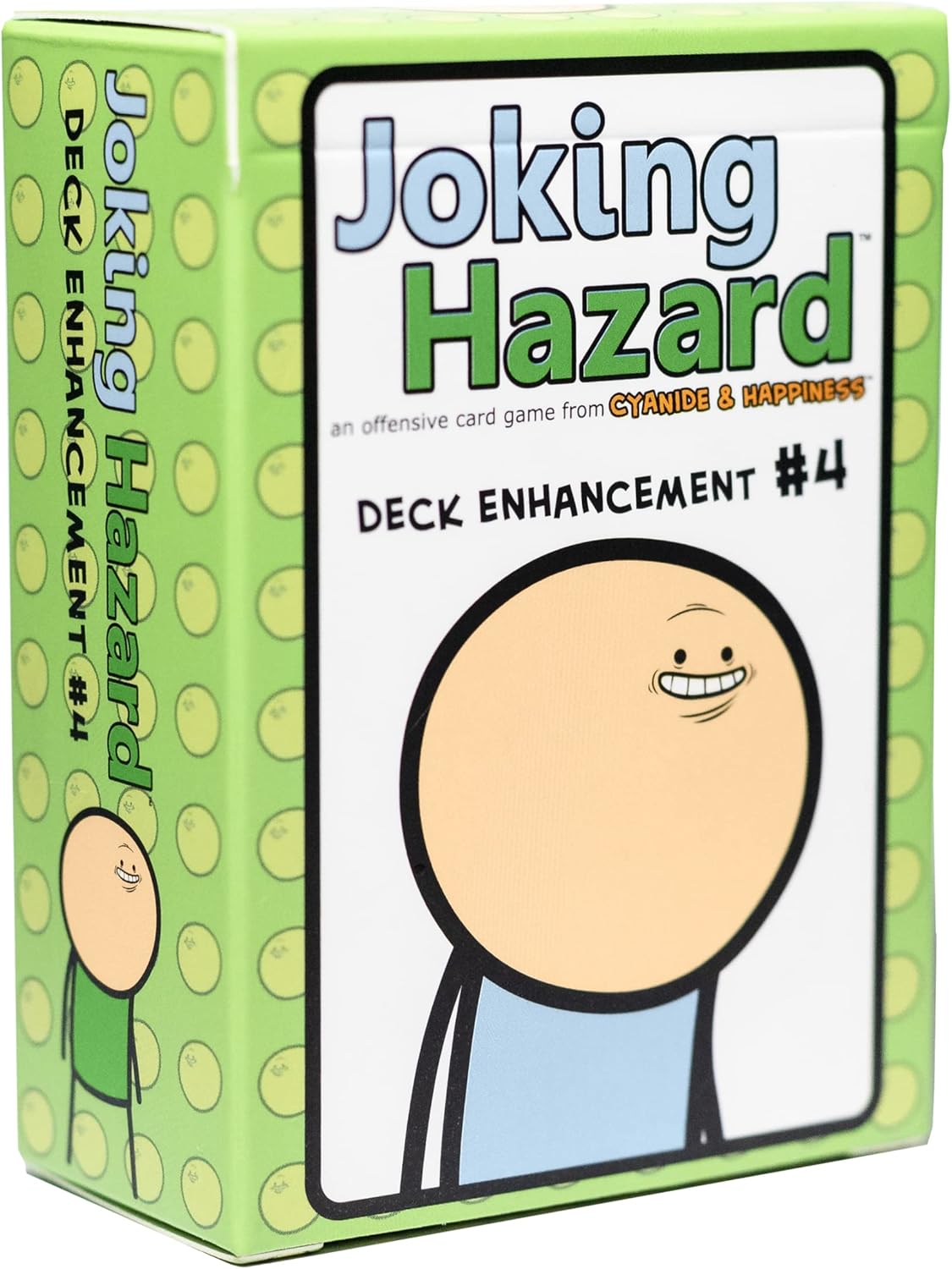 Joking Hazard Deck Enhancement #4 - Expansion Pack for Fun Party Games by Cyanide & Happiness, 100 New Hilarious Comic Cards | Perfect for Game Night | Enhancement #4
