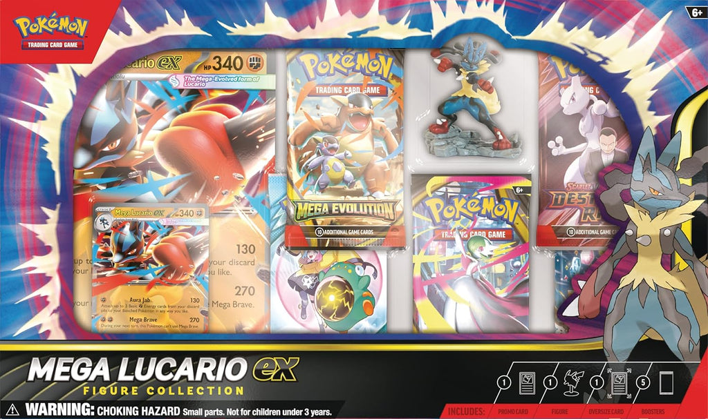Pokémon TCG: Mega Lucario ex Figure Collection