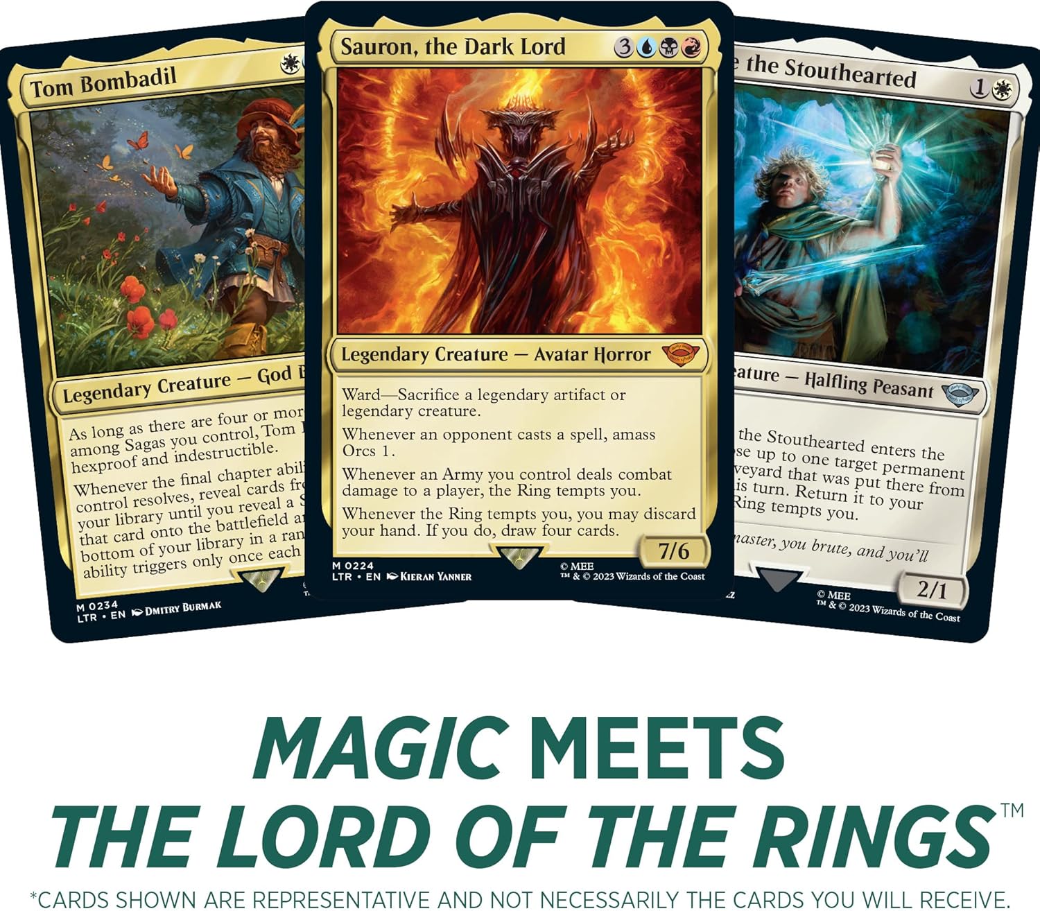 Magic: The Gathering The Lord of the Rings: Tales of Middle-earth Set Booster Box - 30 Packs (360 Magic Cards)