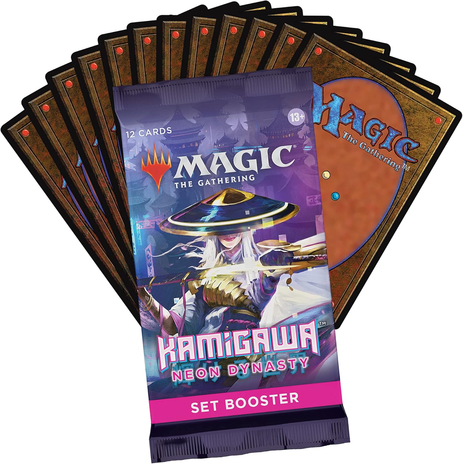 Magic: The Gathering Kamigawa: Neon Dynasty Set Booster Box | 30 Packs (360 Magic Cards)
