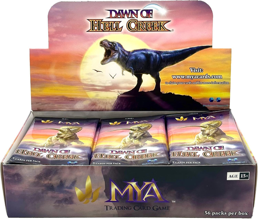 MYA Trading Card Game Dawn of Hell Creek Booster Box (36 Packs)