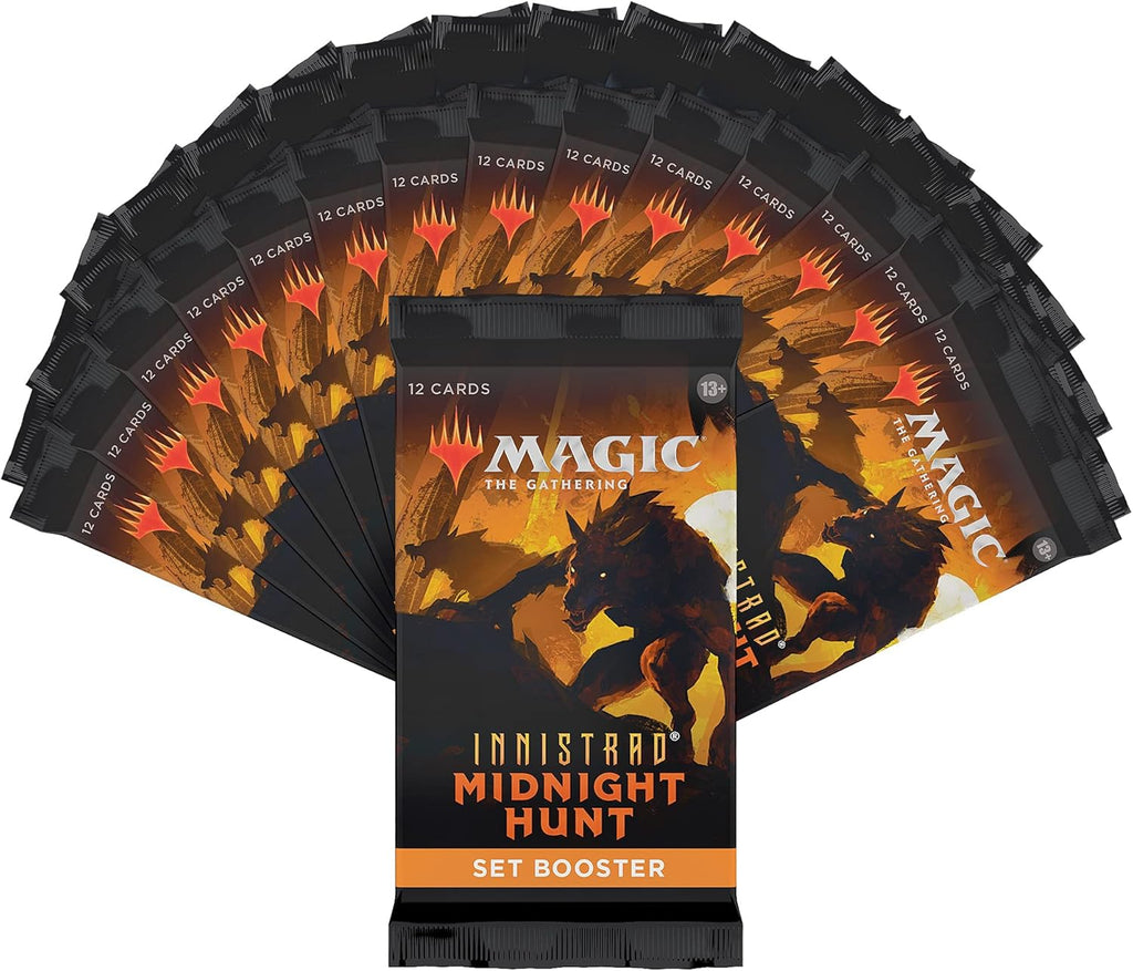 Magic The Gathering Innistrad: Midnight Hunt Set Booster Box | 12 Count (Pack of 30)