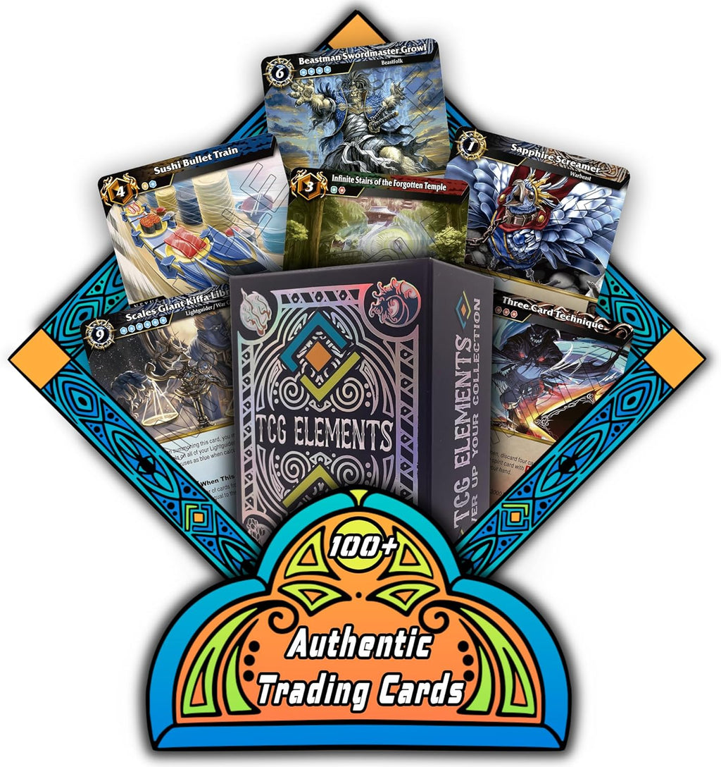 Battle Spirits Saga Trading Card Game Bundle, 100 Common/Uncommon Cards, 10 Rares, 2 X/SPR/L Cards