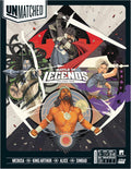 Restoration Games Unmatched Battle of Legends Vol 1 - Strategy Board Game for 2 to 4 Players - Expansion with 4 Heroes and Battlefields - 20-40 Min Playtime - Ages 9+